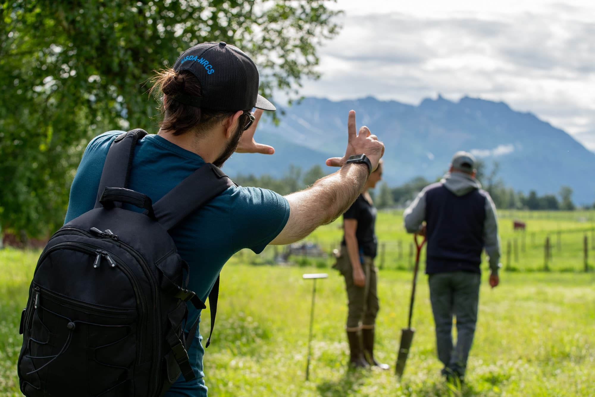 Avalore team filming in Alaska
